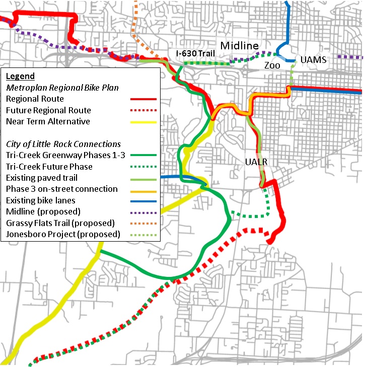 Phasing Changes and Tri Creek Phase 2 archive City of Little Rock